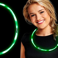 Green LED Necklaces